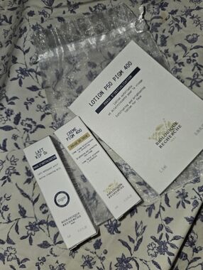 Biologique Recherche 3 SAMPLES : Lotion P50 PIGM400,Creme PIGM 400, & LAIT VIP02